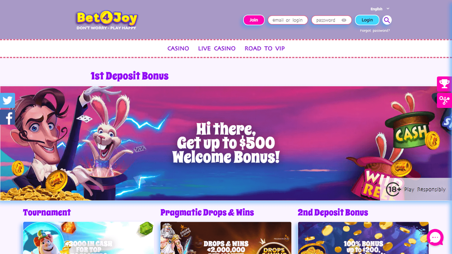 bet4joy_casino_promotions_desktop