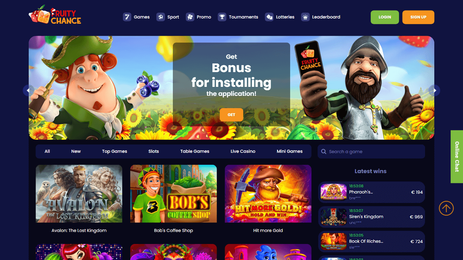 fruity_chance_casino_homepage_desktop