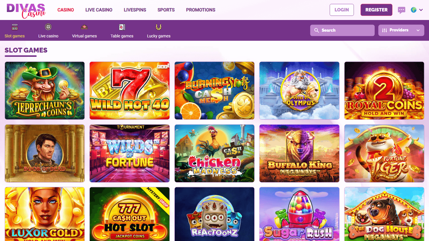 Bonus de rechargement Casino Divas Luck : analyse complète pour les joueurs français