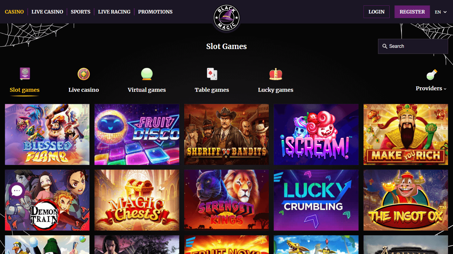 Maximize Your Winnings with Black Magic Casino Download GBP Options