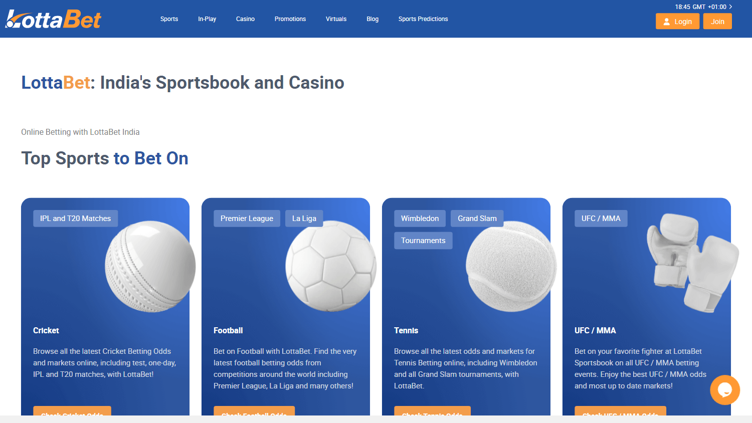 lottabet_casino_homepage_desktop