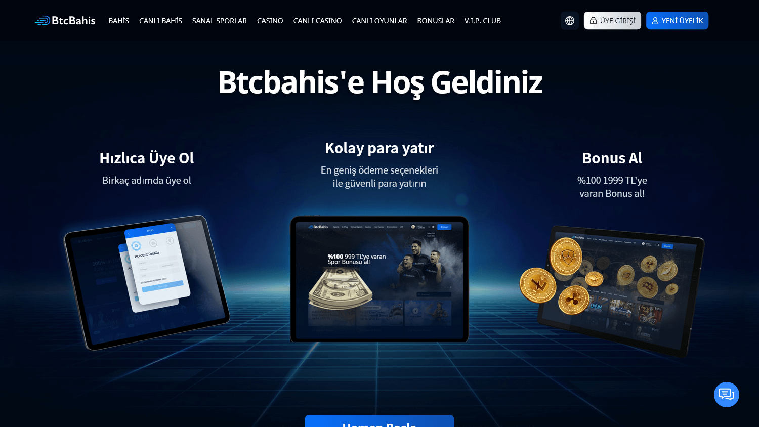 btcbahis_casino_homepage_desktop
