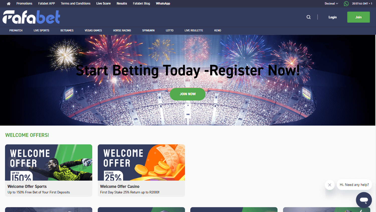 fafabet_casino_za_homepage_desktop