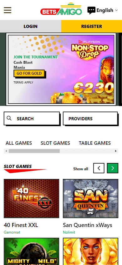 Amigo Wins Casino Updated Link, UK Access Review