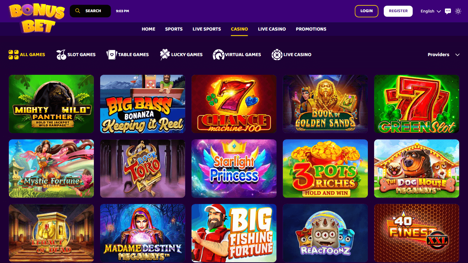 Bonusbet casino