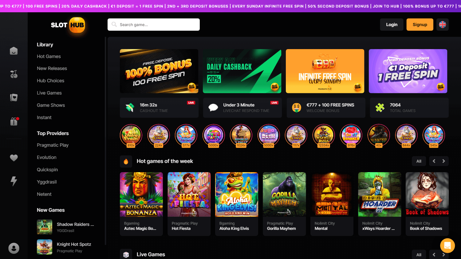 slothub_casino_homepage_desktop