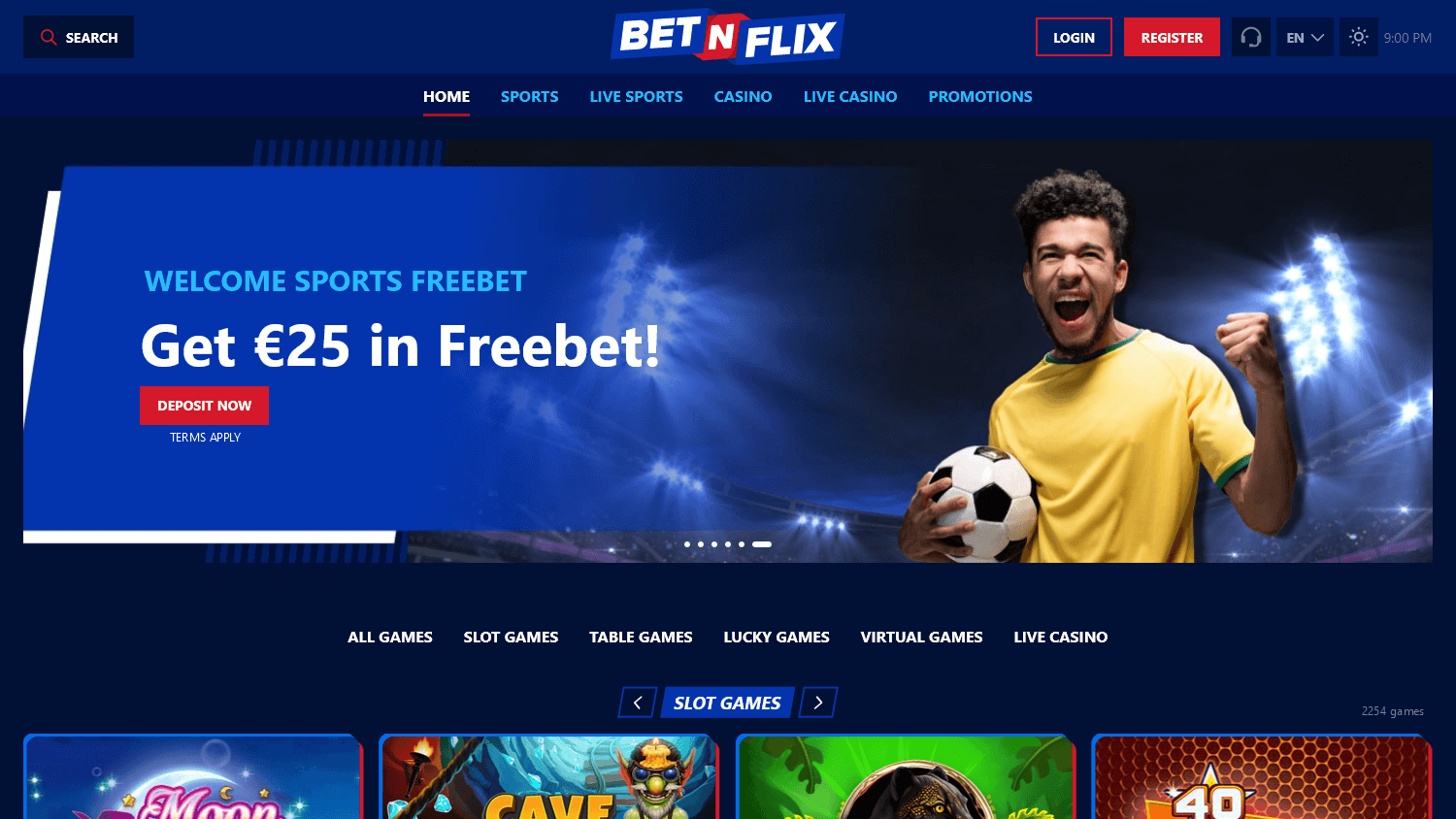 betnflix_casino_homepage_desktop