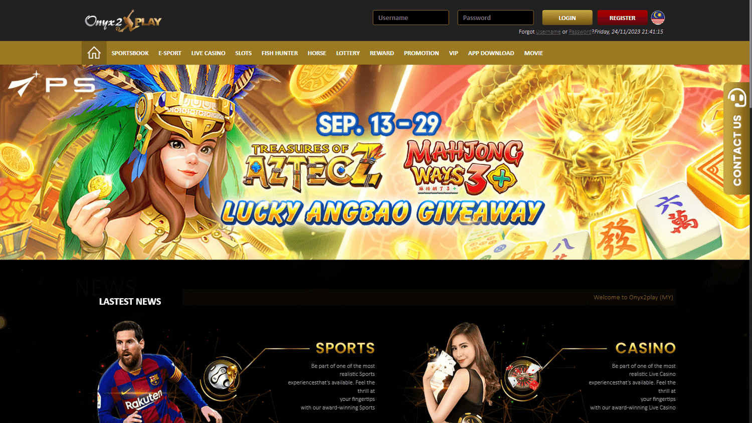 onyx2play_casino_homepage_desktop