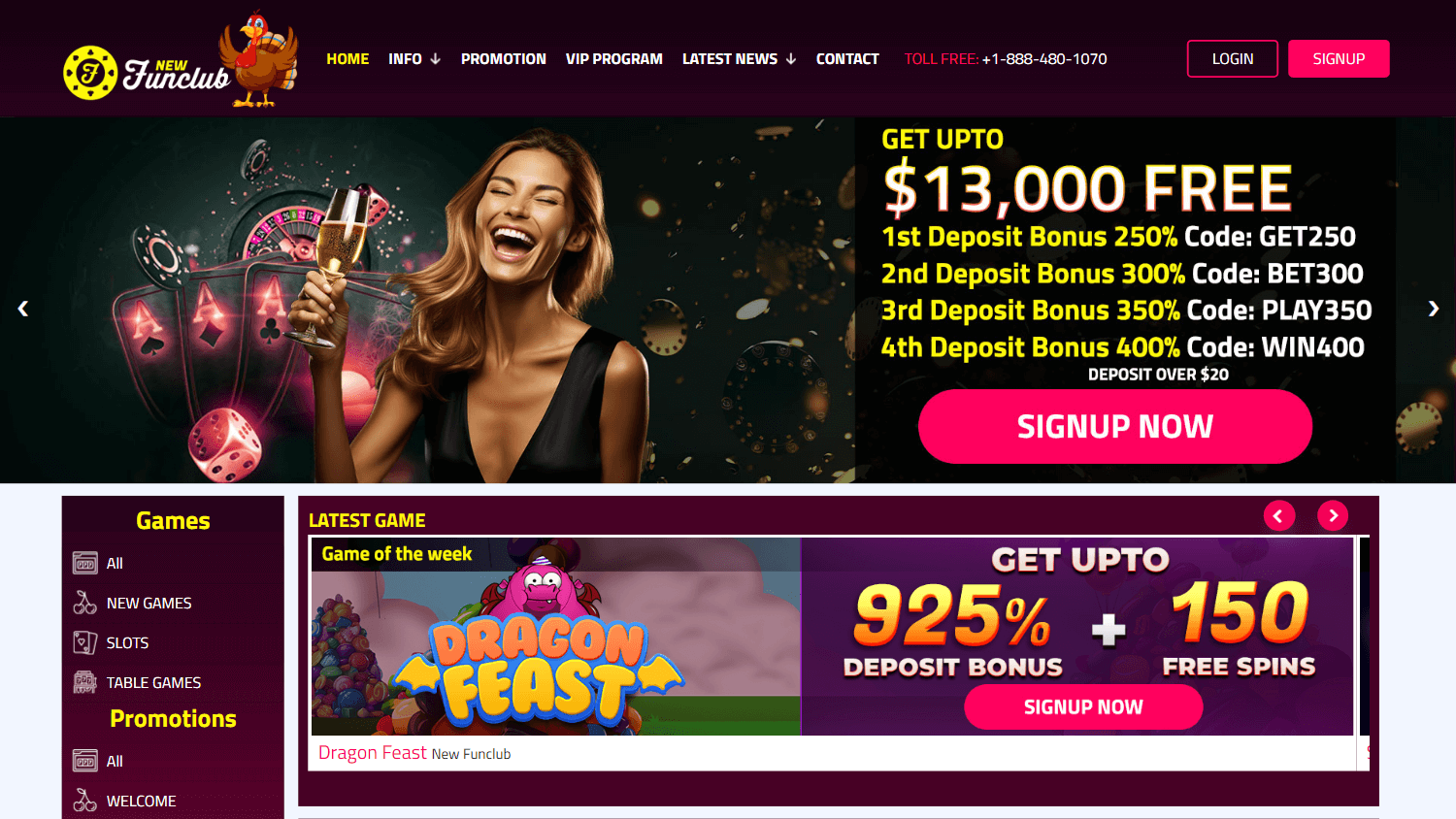 new_funclub_casino_homepage_desktop
