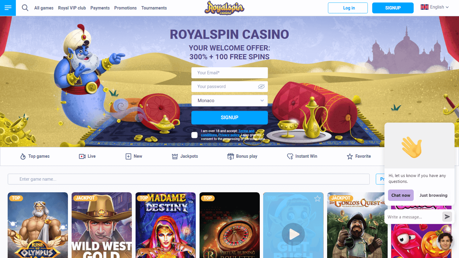 royalspin_casino_game_gallery_desktop