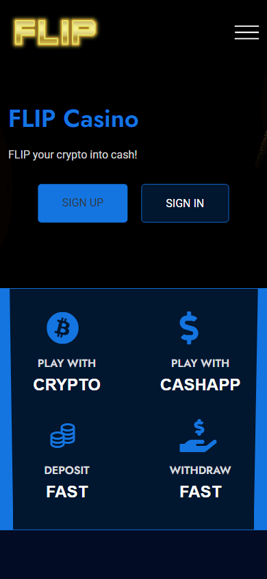 flip_casino_homepage_mobile