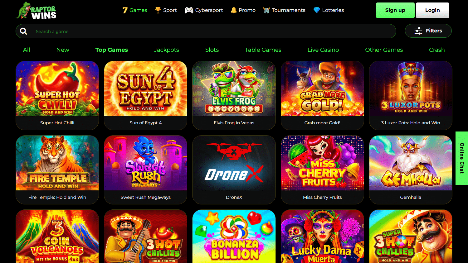 Raptor_Wins_Casino_game_gallery_desktop