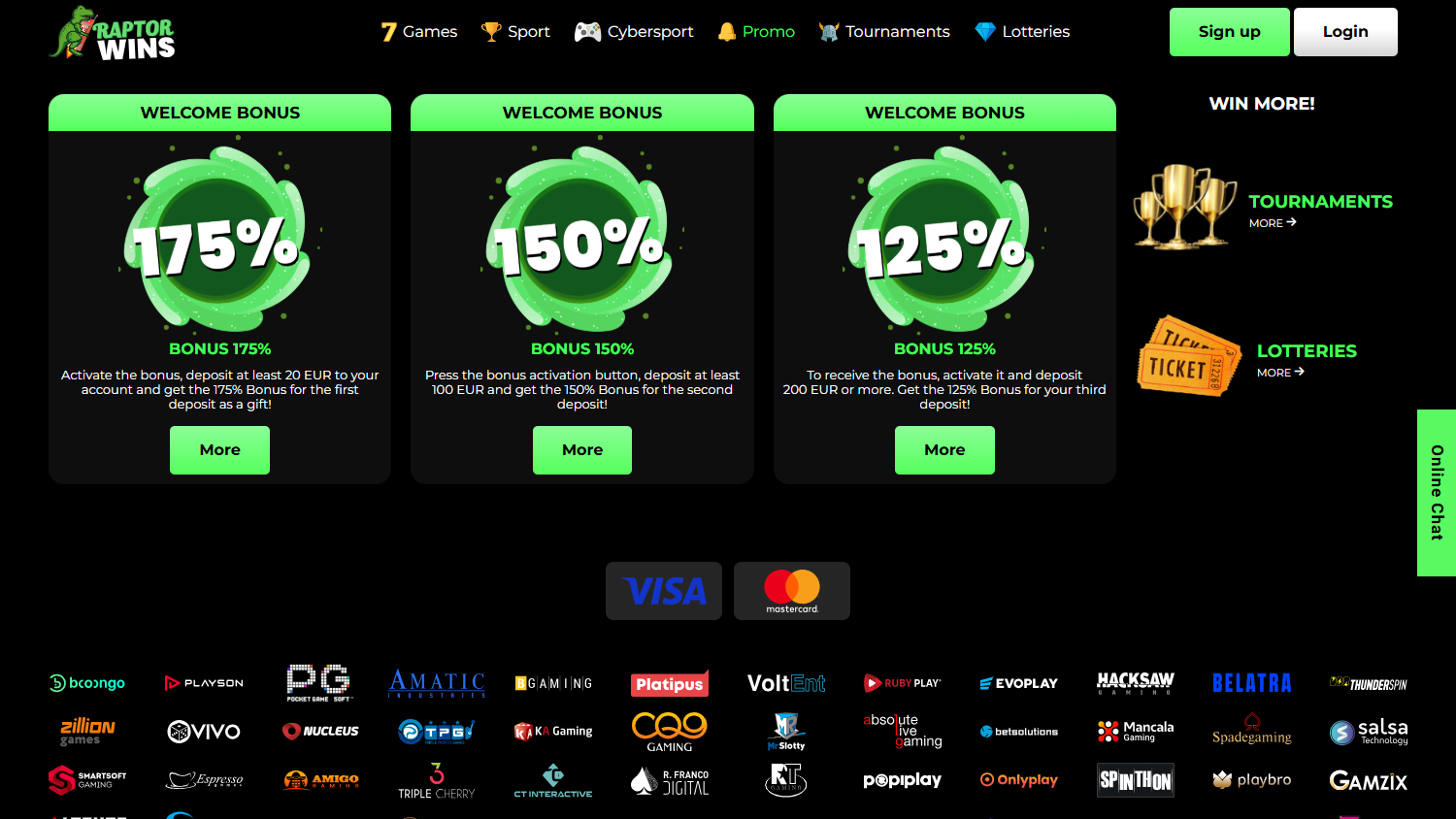 Raptor_Wins_Casino_promotions_desktop