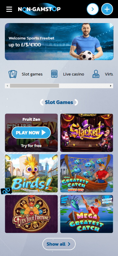 non_gamstop_casino_homepage_mobile