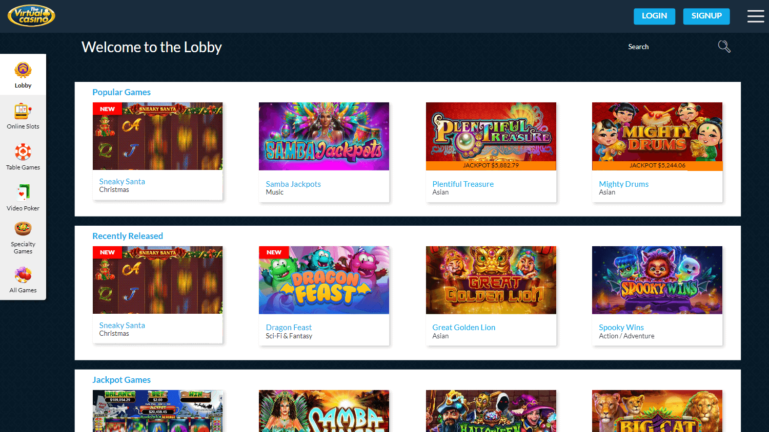 the_virtual_casino_homepage_desktop
