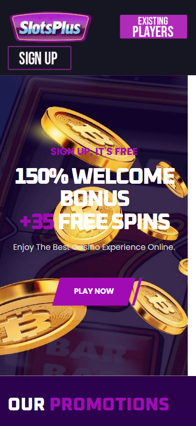 slots_plus_casino_homepage_mobile