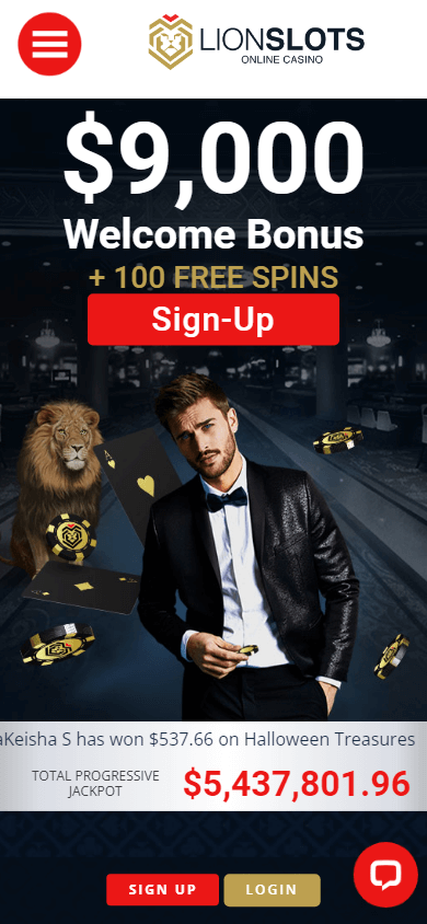 lion_slots_online_casino_homepage_mobile