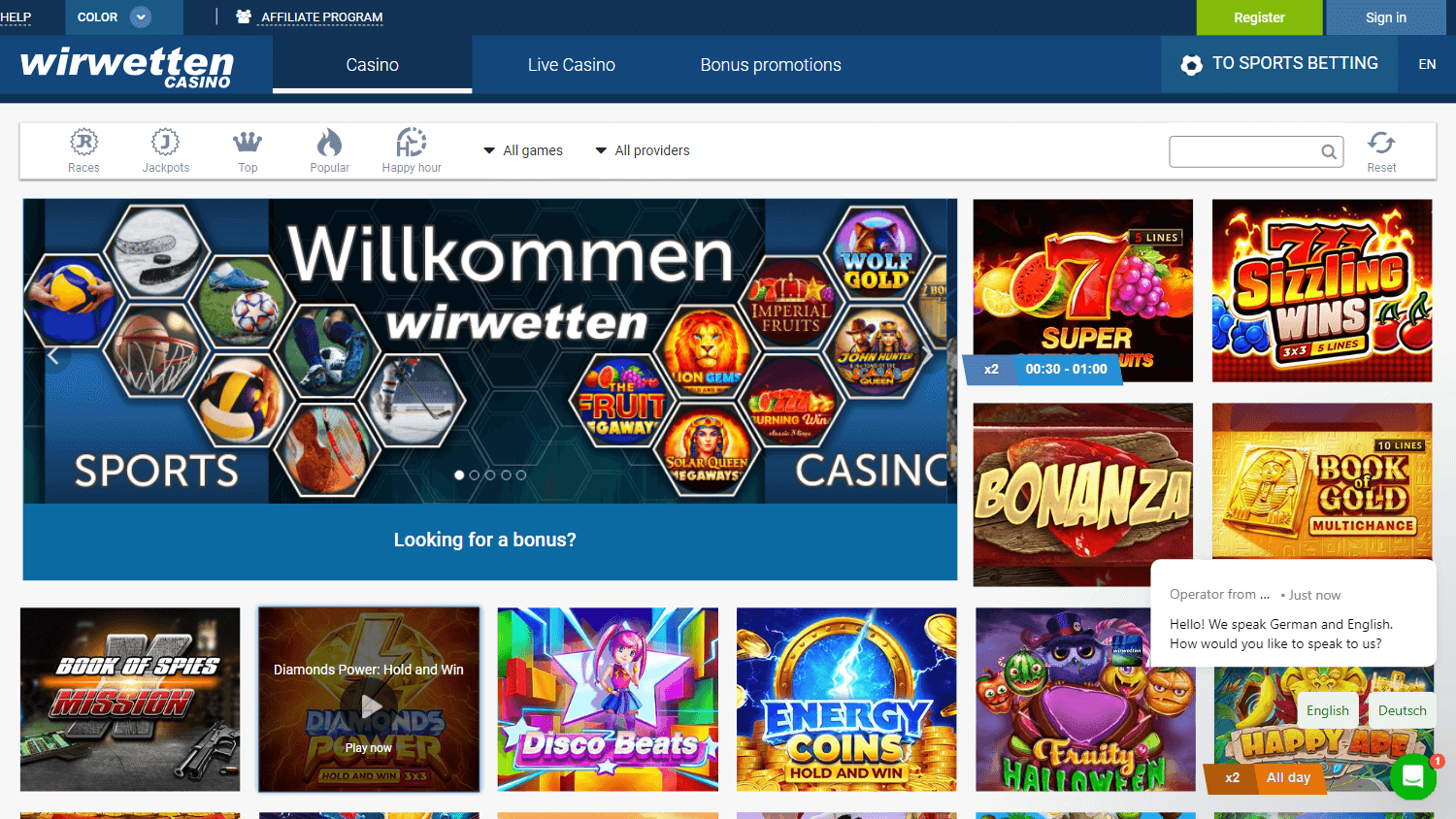 Tipos Casino 100% Einzahlung: So funktioniert der Bonus