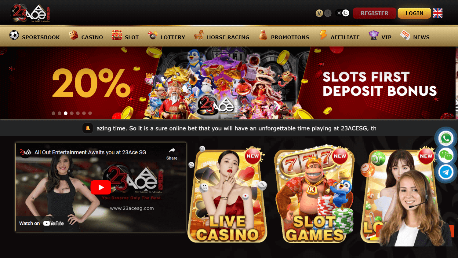 23ace_casino_homepage_desktop