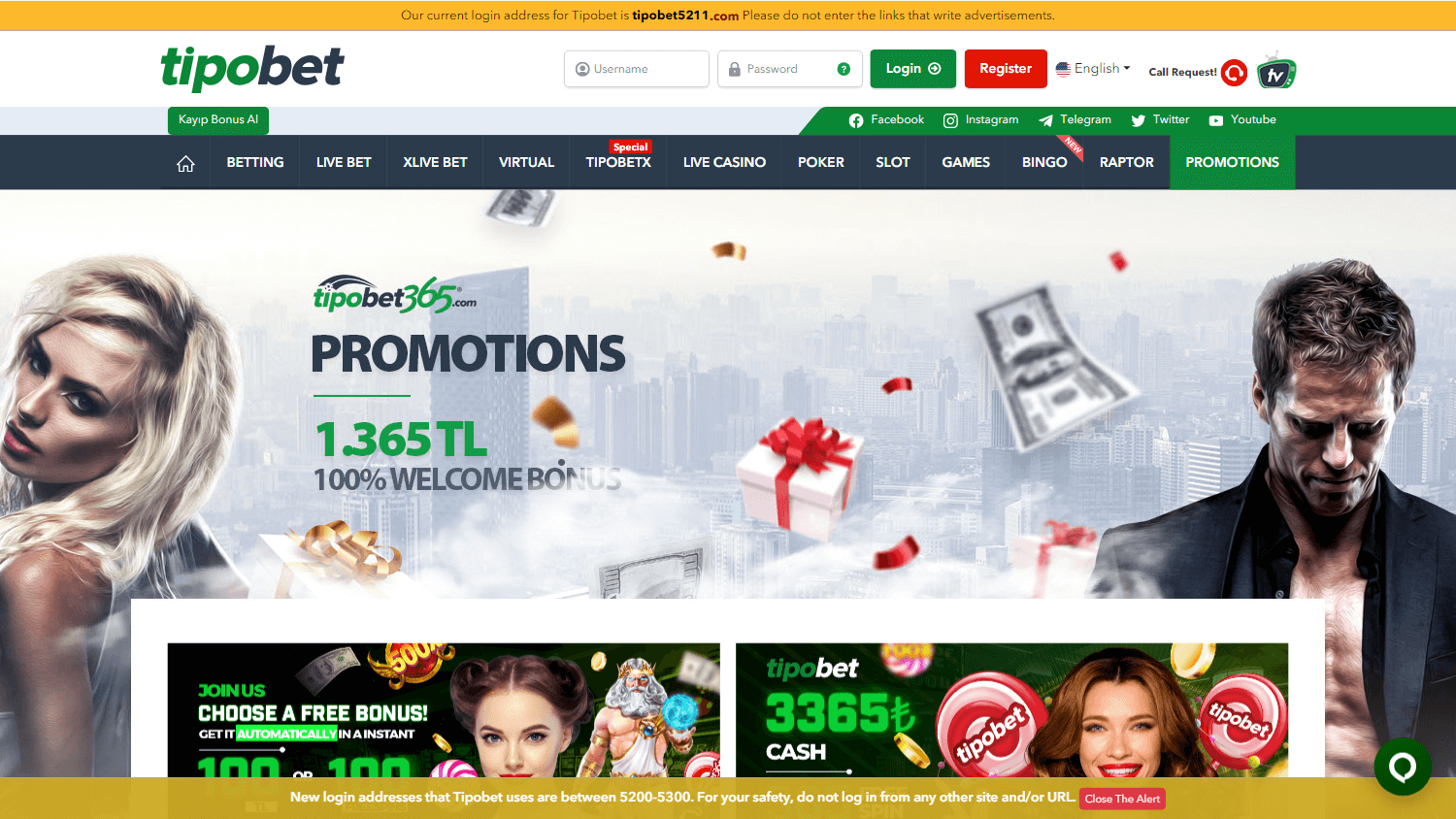 tipobet365_casino_promotions_desktop
