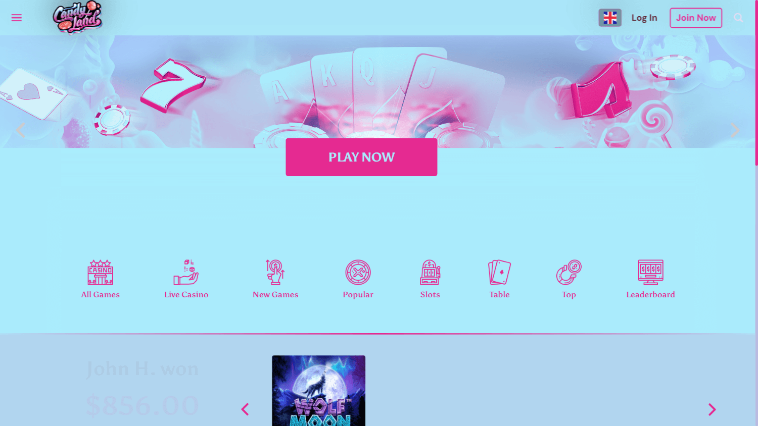 candyland online casino
