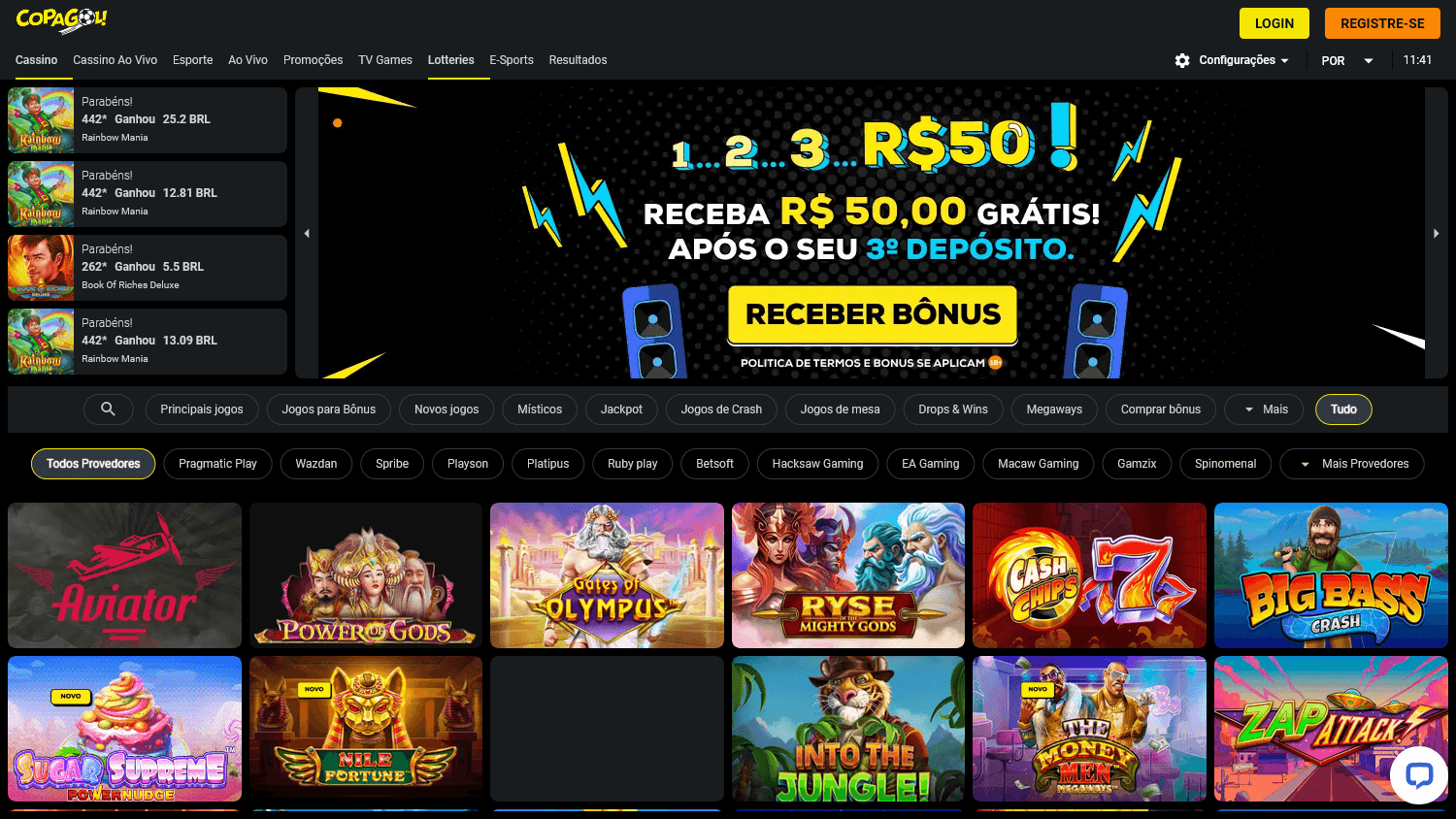 copagolbet_casino_homepage_desktop