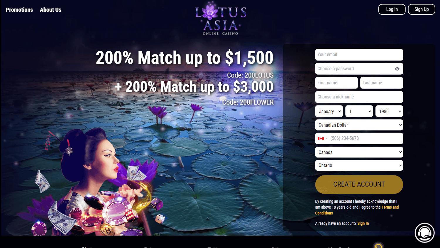 lotus_asia_casino_homepage_desktop