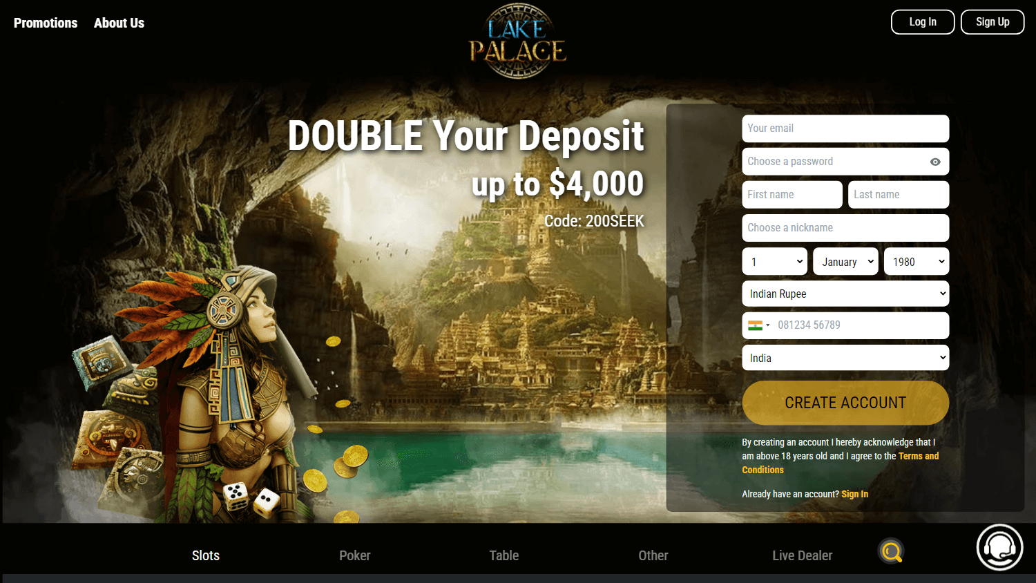 lake_palace_casino_homepage_desktop