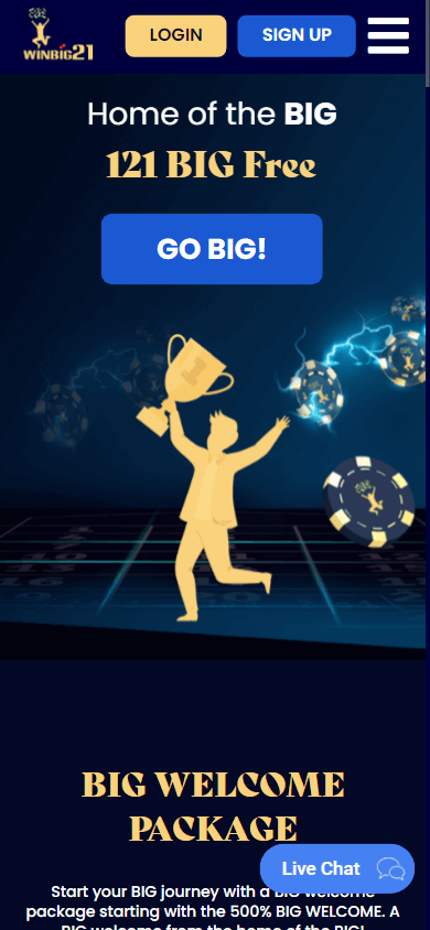 winbig21_casino_homepage_mobile