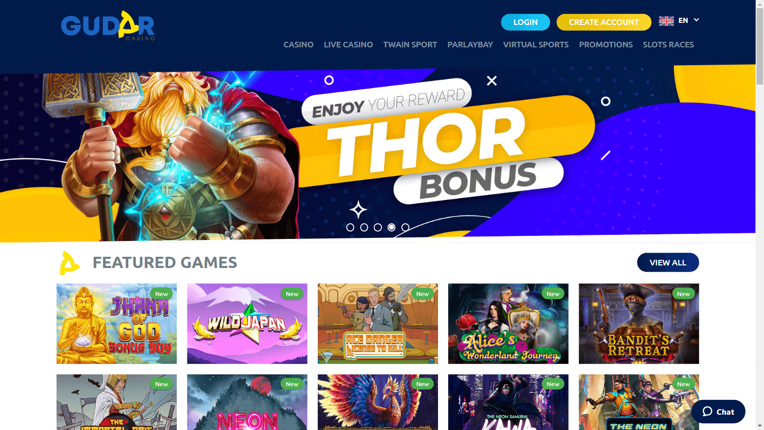 gudar_casino_homepage_desktop