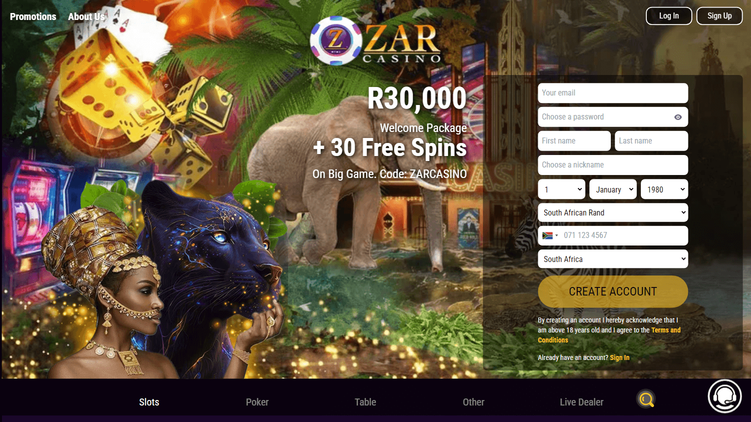zar_casino_homepage_desktop