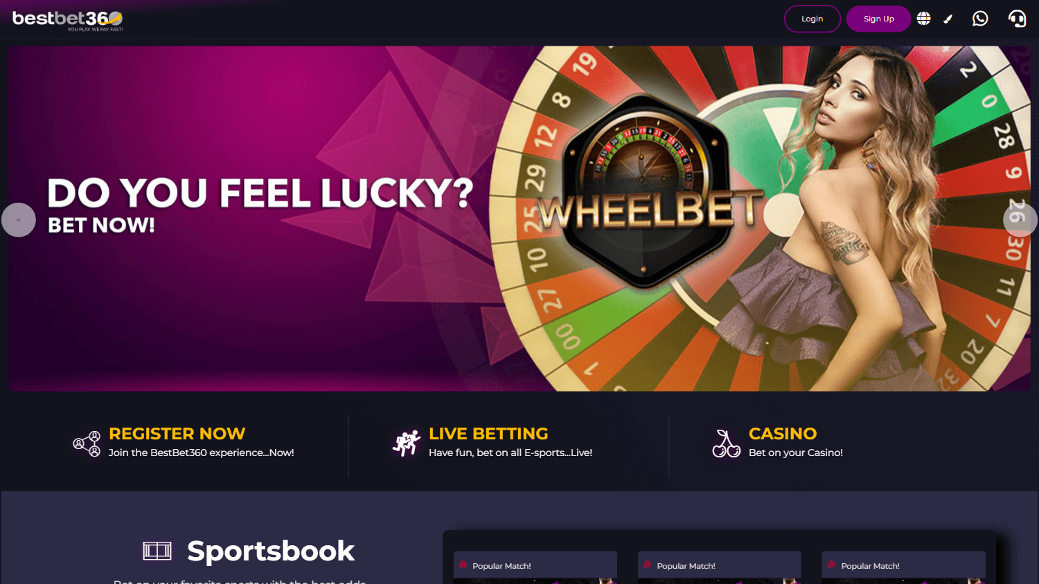 bestbet360_casino_homepage_desktop