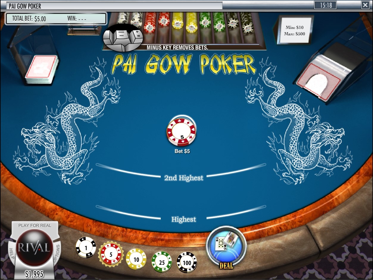 play fortune pai gow poker online free