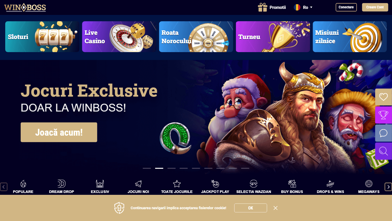 winboss_casino_homepage_desktop