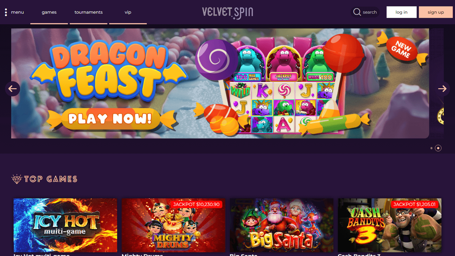 velvet_spin_casino_homepage_desktop