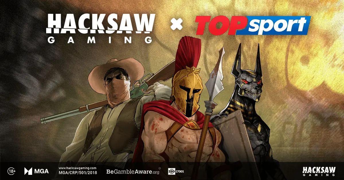 hacksaw-gaming-topsport-logos-partnership