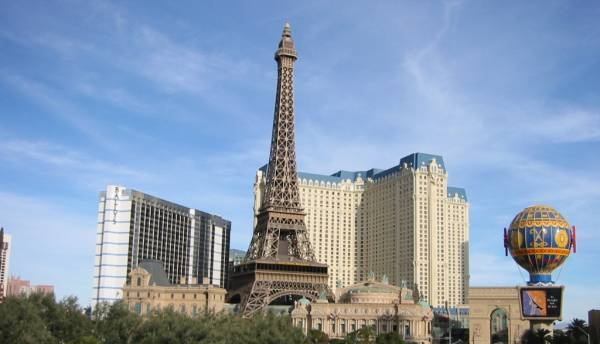 The hotel Paris Las Vegas