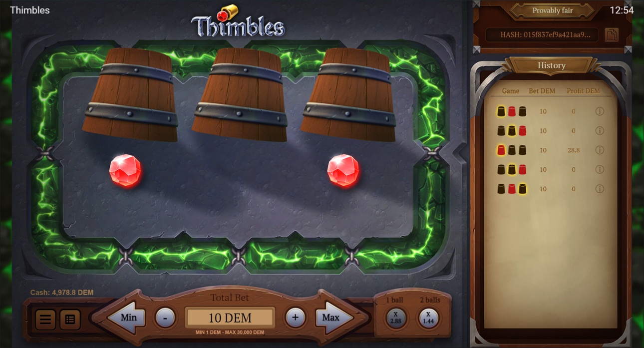 Thimbles da Evoplay: Review do Jogo para Jogadores Brasileiros