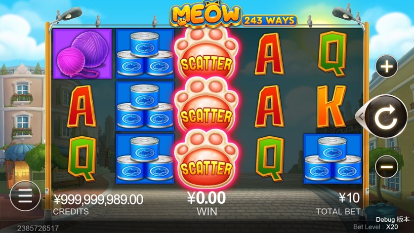 Meow Free Play in Demo Mode