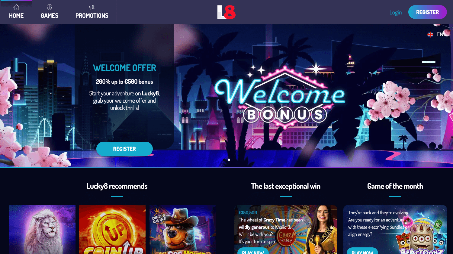 lucky8_casino_homepage_desktop