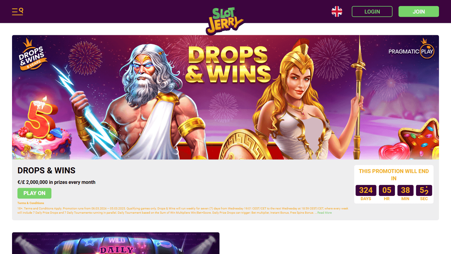 slotjerry_casino_promotions_desktop