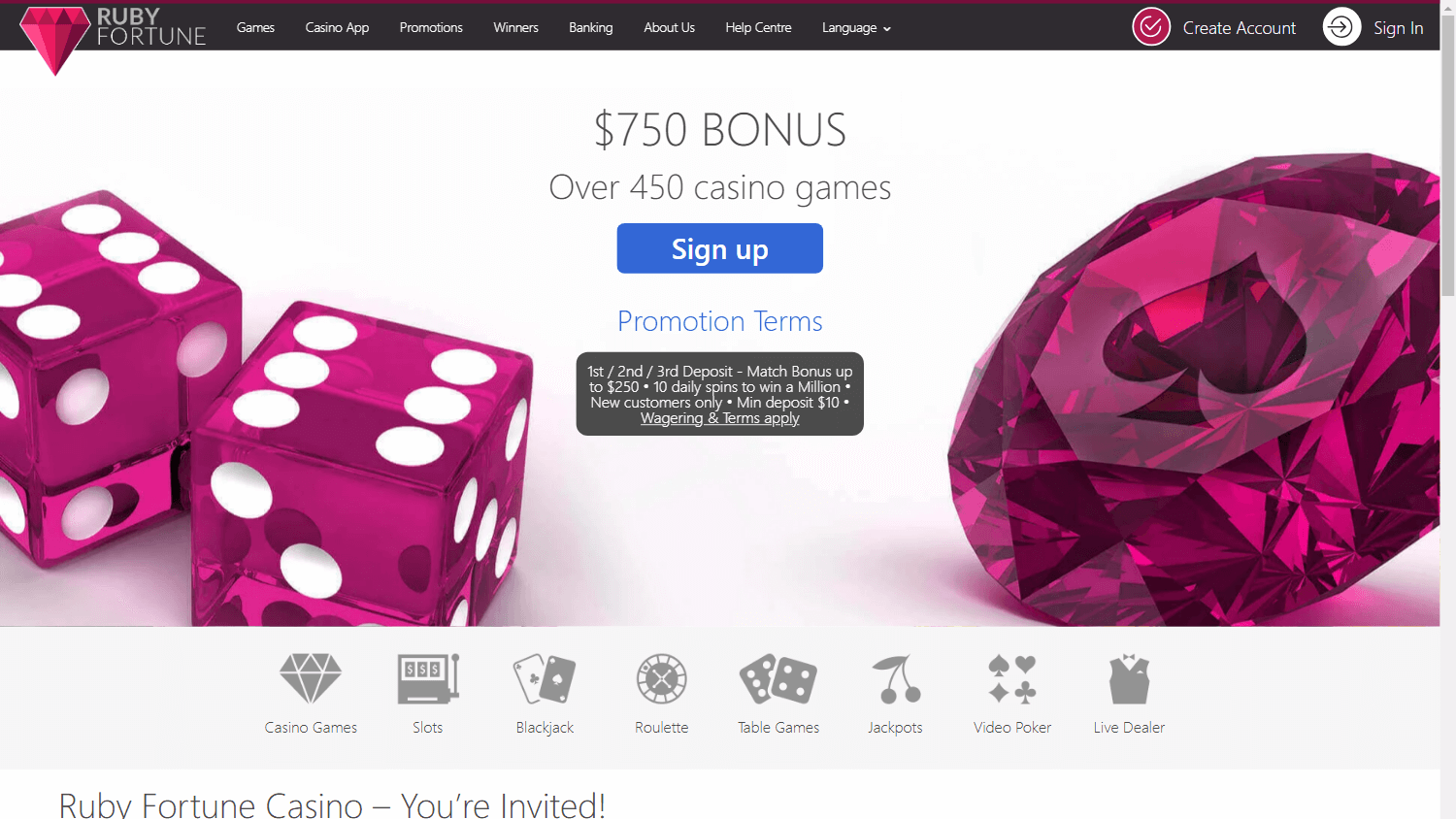 rubyfortune_casino_homepage_desktop