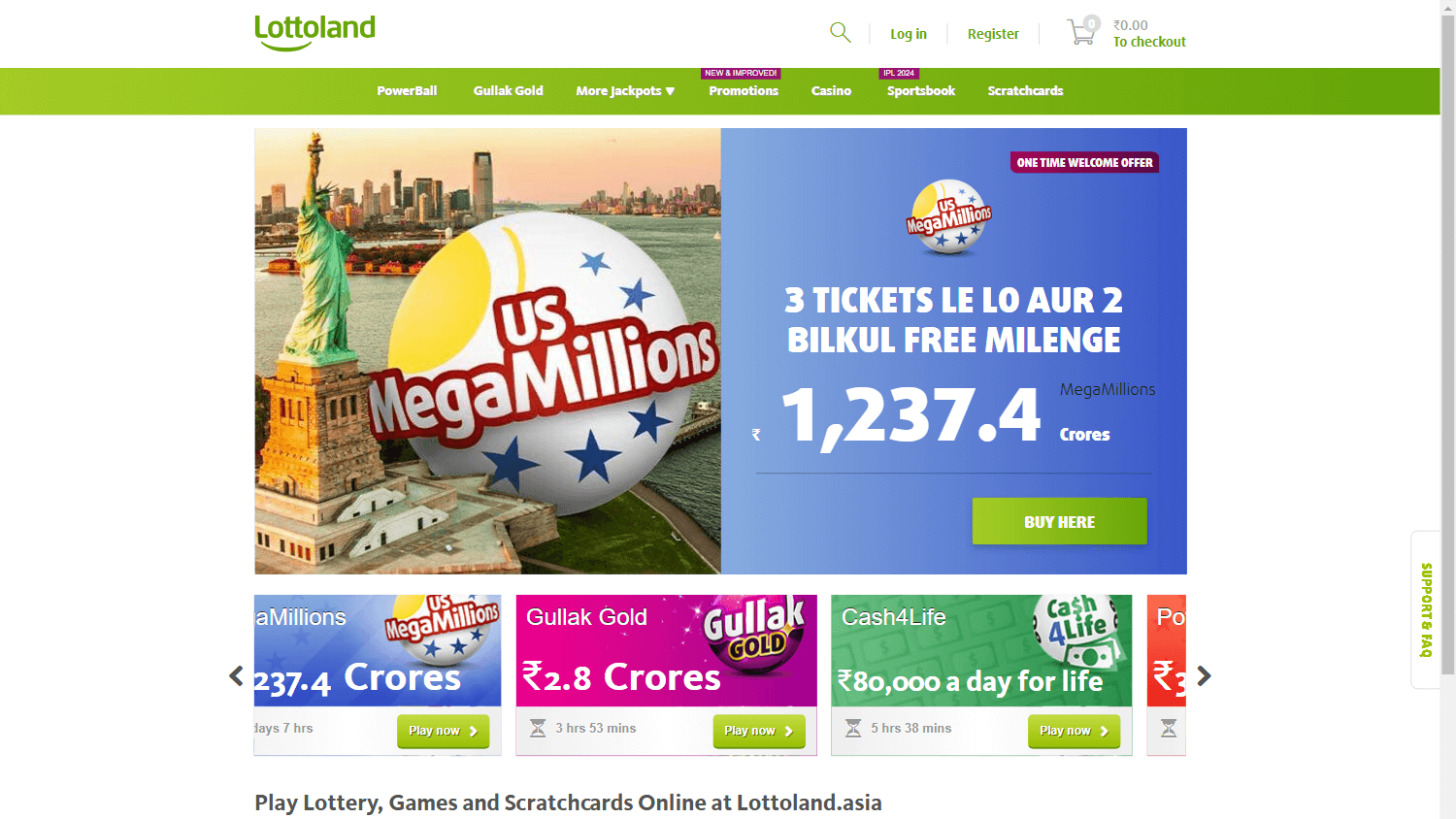 gelicentieerd Lotto Agent Casino dagelijkse bonus advertentie in Netherlands