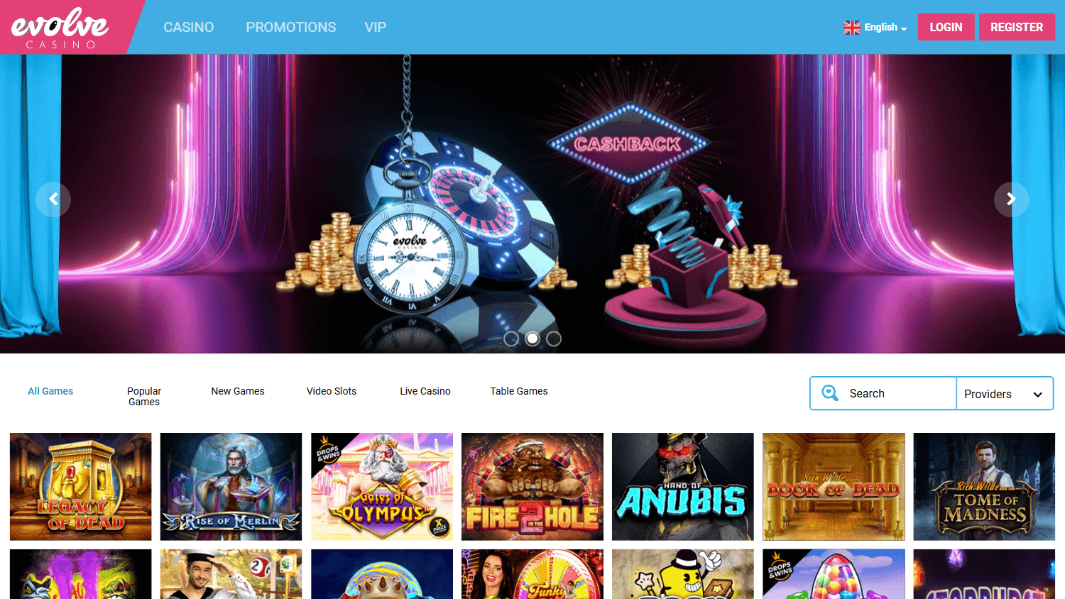 evolve_casino_homepage_desktop