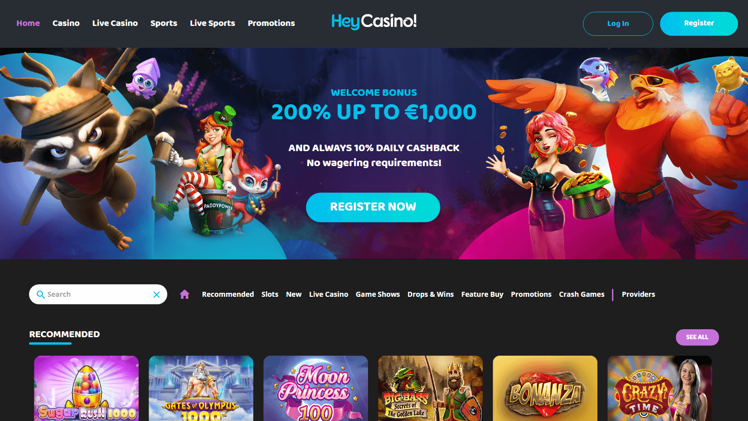 heycasino!_homepage_desktop