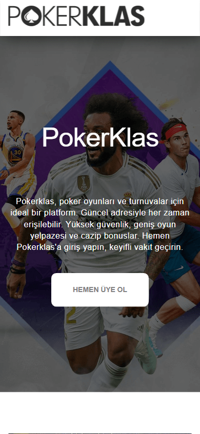 pokerklas_casino_homepage_mobile