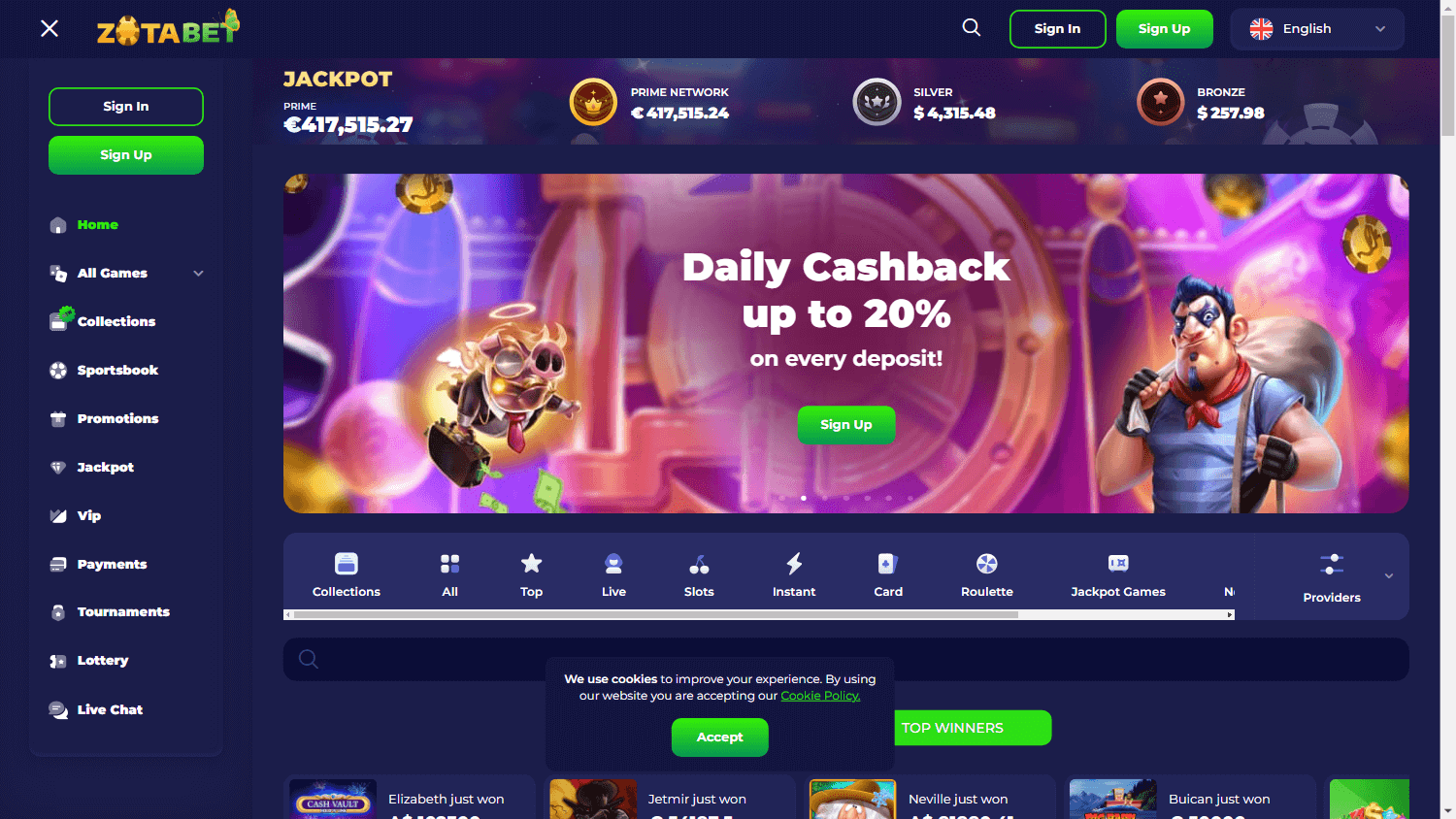 zotabet_casino_homepage_desktop