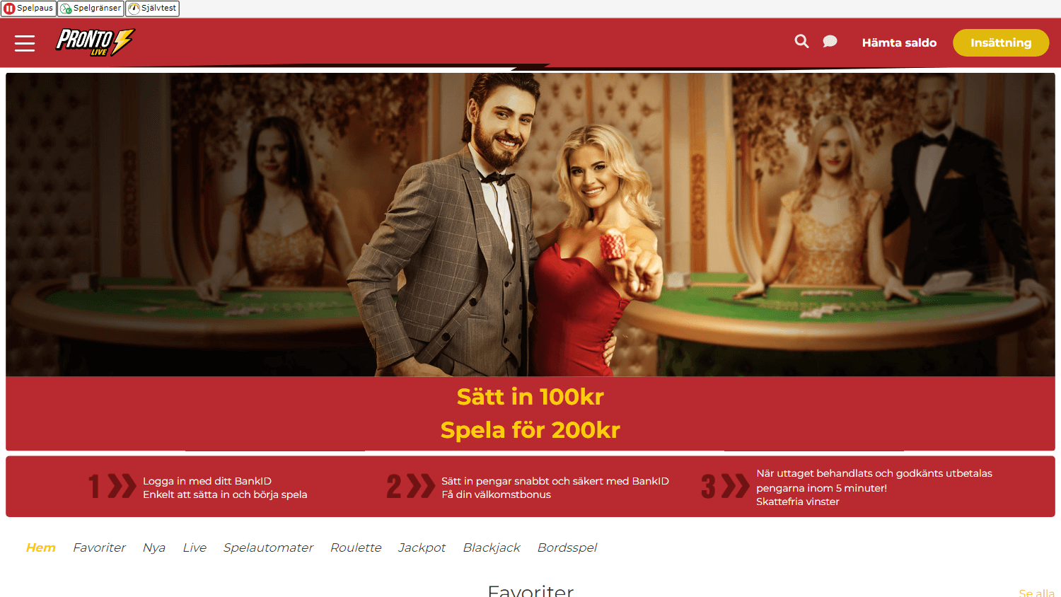 pronto_live_casino_se_homepage_desktop