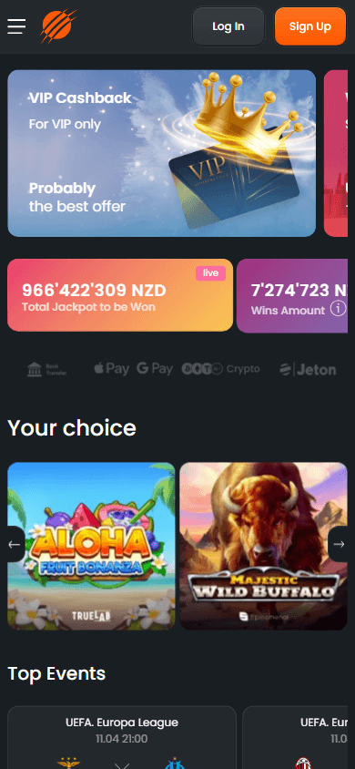 jungliwin_casino_homepage_mobile