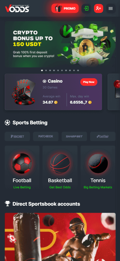vodds_casino_homepage_mobile